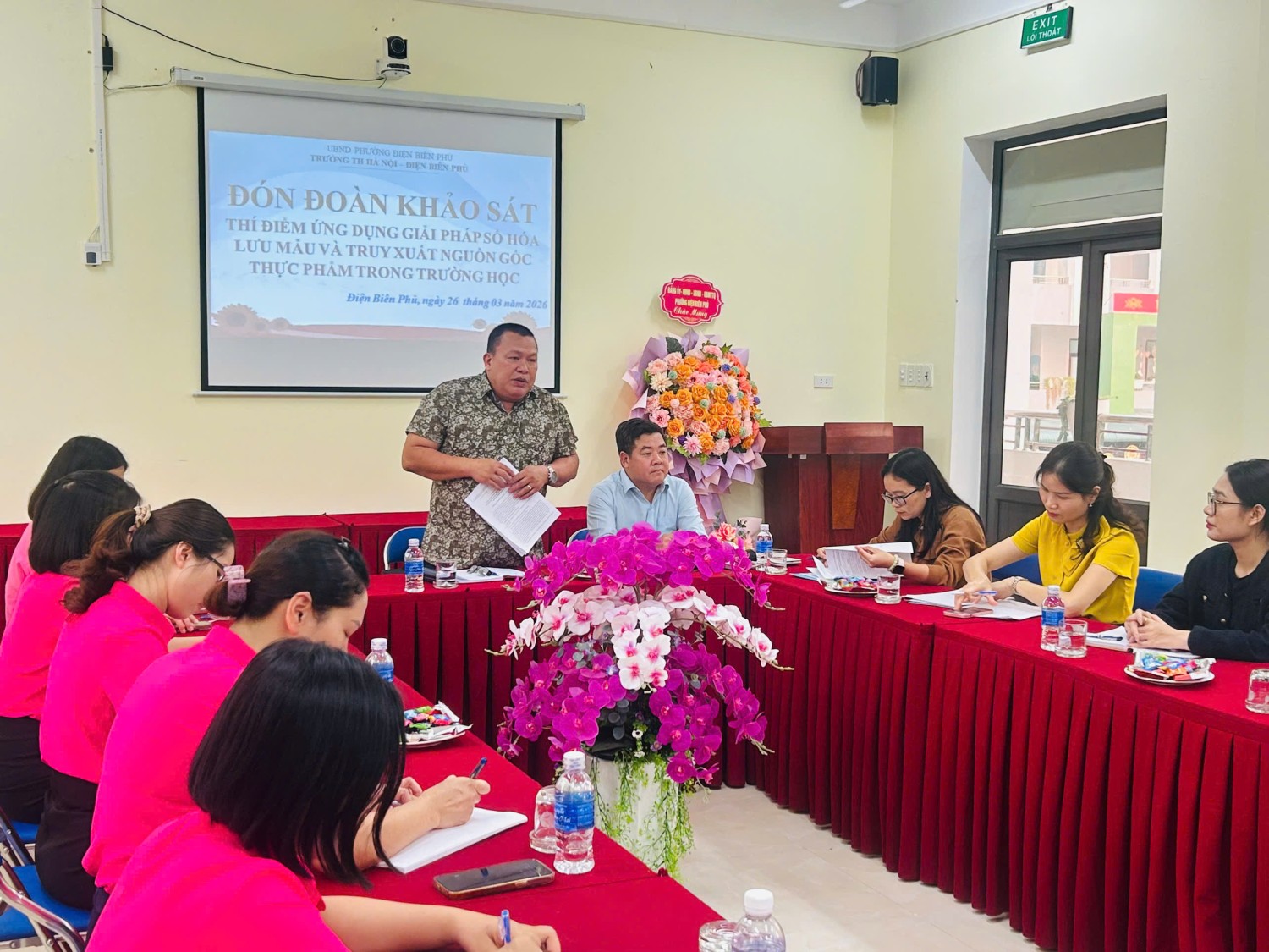 THÍ ĐIỂM SỐ HÓA LƯU MẪU VÀ TRUY XUẤT NGUỒN GỐC THỰC PHẨM TẠI TRƯỜNG TIỂU HỌC HÀ NỘI – ĐIỆN BIÊN PHỦ