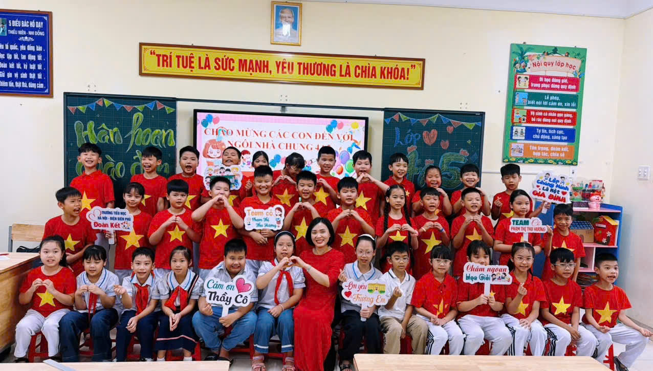 NGÀY TỰU TRƯỜNG CỦA HỌC SINH KHỐI 2, 3, 4, 5